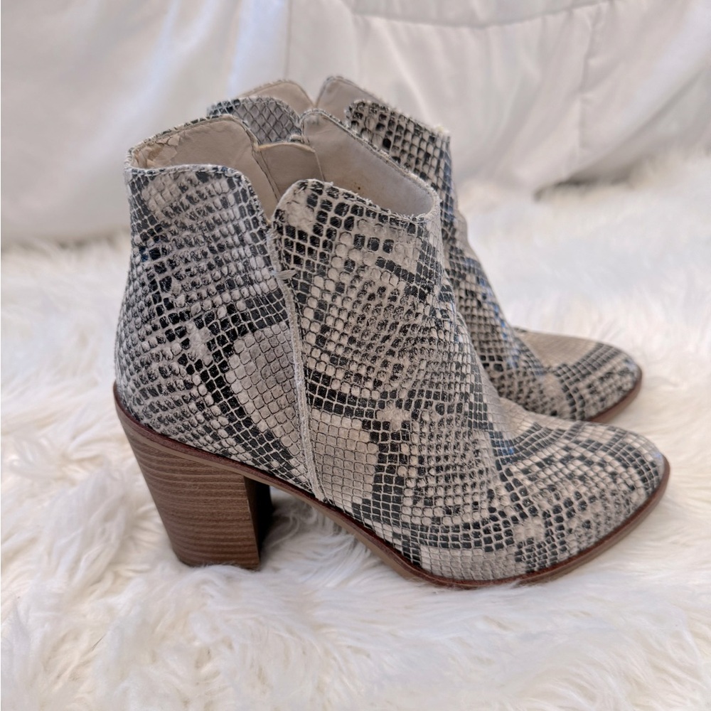 Mia Snake Print Boot - image 1